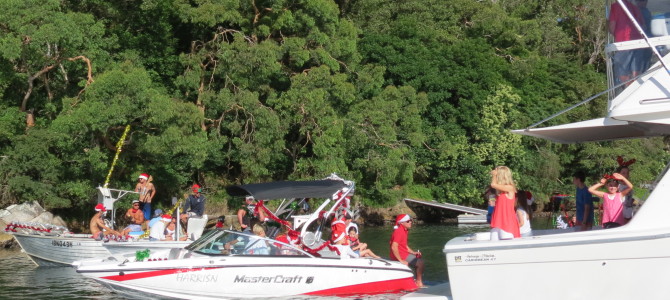 Carols by Cruiser, Port Hacking River, Sydney.